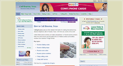 Desktop Screenshot of callinghouston.com